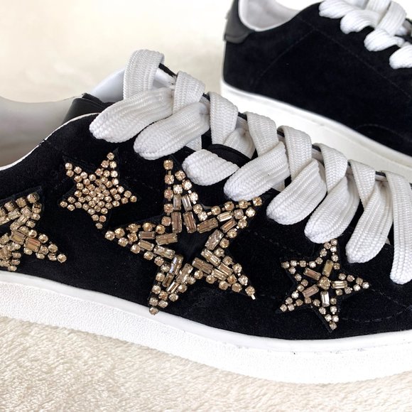 Coach Black Star Embellished Sneakers - Picture 3 of 7